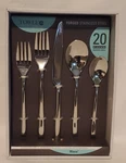 Towle Silversmiths Living Wave 20-PC. Flatware Set. Brand New!. Fixed Price $95.00.