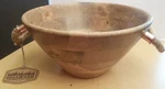 Nwt Thirstystone Mango Wood Urban Farm Salad Bowl With Rope Handles. Fixed Price $19.99.