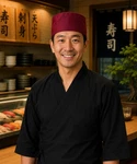 Burgundy Hat For Kitchen Chefs & Sushi Adjustable Professional Cap. Fixed Price $8.99.