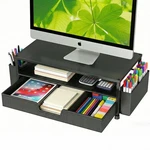 Ecolovi Desk Organizer Accessories, 2-TIER Computer Monitor Stand Rise Wi.... Fixed Price $31.67.