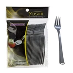 Yoshi EMI-GWFK4 Glimmerware Tasting Fork Silver Heavy Duty Plastic 16/25 Cs. Fixed Price $49.37.