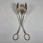 Vintage Leonard Silverplate Gourmet Scissor Salad Serving Tongs Italy Italian. Fixed Price $10.46.