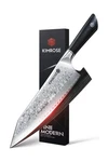 Kimrose Damascus Chef Knife 8 Inch High-carbon Alloy Steel G10 Handle -.... Fixed Price $108.55.