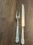 Reed & Barton 18/10 Stainless 2 Piece Carving Set Knive Fork. Fixed Price $10.99.