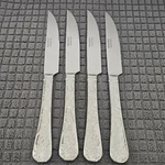 Reed & Barton Queen's Garden Steak Knives Set Of 4 Stainless Flatware Vintage. Fixed Price $15.00.