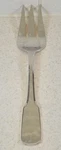 Ginkgo Stainless Flatware Alsace Pattern Large Meat Serving Fork 9 5/8". Fixed Price $18.99.