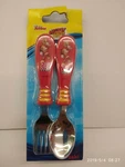 Zak Disney Mickey Mouse Roadster Racers 2 Pieces Spoon Fork Set 100% Original. Fixed Price $8.99.
