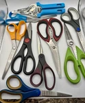 Lot Of 10 Scissors & Shears Fiskars Kitchen-aid Craft Household Mixed. Fixed Price $19.99.