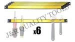 6 Pack 18" Long Magnetic Tool Knife Holder Organizer Storage Rack Bar. Fixed Price $44.95.