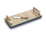 Zodax Montecito Rectangular Cheese Tray With Knife. Fixed Price $59.99.