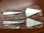 (2) Yamazaki Stainless Steel Bolo Pastry Pie Server Free Shipping. Fixed Price $19.99.