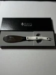 Cutco 1768 Ko Serrated Spatula Spreader Knife With Pearl Handle , Engraved. Fixed Price $41.50.