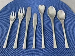 Choice Dansk Odin Germany Stainless Steel Jens Quistgaard Flatware Mid-century. Fixed Price $37.95.