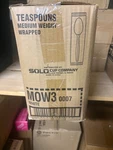 Solo Cup Company MOW3 White Teaspoons Medium Weight Wrapped. Fixed Price $30.00.