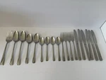 Lot Of 19 Vintage Silco Stainless Usa Mcm Flatware Fork Spoon Swirl Mid Century. Fixed Price $19.99.