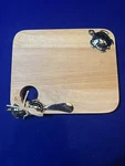 Mud Pie Sea Turtle Cheese Cutting Board With Knife. New. Fixed Price $17.24.