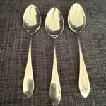 Gorham Meredith Teaspoons Set Of 3 6 1/8. Fixed Price $19.89.