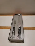 J.a. Henckels Int. Carving Fork 31162-160 And Knife 31160-200 Spain. Fixed Price $30.00.