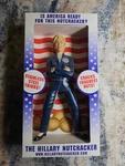 Hillary Clinton Nutcracker W/ Stainless Steel Thighs - New Box. Fixed Price $17.99.