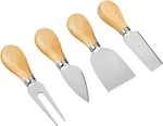 4 Knives Set - Knife,cheese Fork,cheese Slicer,butter Silver. Fixed Price $16.99.