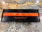 Chefic Complete Professional Knife Sharpening Stone Set, New Box. Fixed Price $35.99.