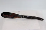 Vintage Cutco Cutlery 1768 Ki Serrated Spatula Spreader Brown Handle Knife. Fixed Price $39.99.