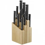 Hampton Forge 13-PIECE Kitchen Knife Set With Block, Stainless Steel Cutlery. Fixed Price $55.99.
