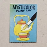 Mysticolor Paint Set Tea Pot Cup Saucer Vintage Cracker Jack Prizes Z-1356. Fixed Price $6.00.