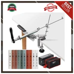 Upgraded Ruixin RX008 Professional Knife Sharpener With 10 Whetstones, 360. Fixed Price $51.29.