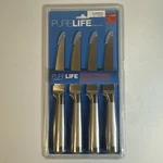 Steak Knives High Carbon Stainless Steel 4 Piece Foil Bodied Purelife By Ragalta. Fixed Price $31.13.