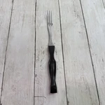 Cutco #1726 Jd Turning Serving Fork 11 W/ Brown Contour Handle Made Usa. Fixed Price $14.00.