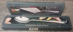 International Co. Silverplated 11 1/4"CAKE/PIE Server & 13" Serving Spoon. Fixed Price $13.45.