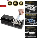 Kitchen Electric Knife Sharpener 3-STAGE Diamond System Fast Sharpening Kitch.... Fixed Price $116.88.