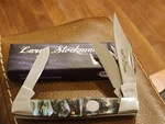 Rite Edge Large Stockman 3 Blade Pocket Knife 210971-BK Black Pearl. Fixed Price $12.99.