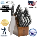 Zwilling J.a. Henckels Statement 20-PIECE German Stainless Steel Knife Block Set. Fixed Price $159.99.