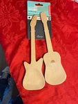 Kikkerland Mixing Spoons, Rocking Guitars. Fixed Price $10.99.