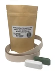 1X18 In. 2 Pack Leather Honing Belt Super Strop For Ken Onion Blade Attachment. Fixed Price $27.99.