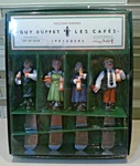 2003 Williams Somoma Guy Buffet Les Cafes Sommelier Spreaders Set 4 Nib. Fixed Price $24.00.
