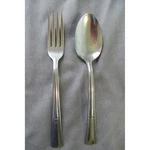 Vtg Silco INS68 Oval Soup Tablespoon 7.25 Inch Dinner Fork. Fixed Price $9.00.