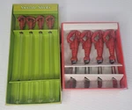 Boston Warehouse Lobster Handle Spreader Knife Set Swizzle Sticks New Old Stock. Fixed Price $24.99.