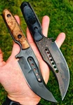 Custom Handmade Real Labubu Engraved Hunting Knife With Sheath Brown One Left. Fixed Price $170.89.