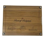 Picnic Time Customized Belgium Concerto Glass Top Cutting Board W Cheese Tools. Fixed Price $24.99.
