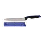 Tupperware Bread Knife 7 3/4" Serrated Blade With Purple Lupine Sheath New. Fixed Price $27.00.