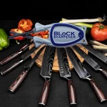 Paul Block Knife Sharpener For Chef Knives Home Use Mixed Color Handheld Lot Too. Fixed Price $22.49.