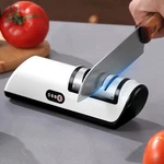 Kitchen Electric Knife Sharpener Multifunctional Automatic Professional 4 Gears. Fixed Price $17.47.