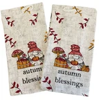 Twisted Anchor Trading Company Gnome Placemats Set - Fall Kitchen Decor. Fixed Price $10.99.