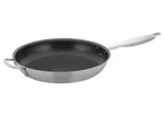 Winco TGFP-14NS, 14-INCH Dia Tri-ply Stainless Steel Fry Pan, Non Stick,. Fixed Price $109.95.