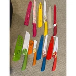 Tomodachi Farberware Kitchen Knives Set With Sheaths Fruit Avocado Bell Pepper. Fixed Price $20.00.