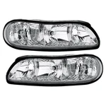 Pair Of Headlights Fits Oldsmobile Cutlass Supreme Sl 1999 By Number GM2503154. Fixed Price $150.40.