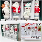 Winterberry Pfaltzgraff Set Of Four Holiday Spreaders Nib. Fixed Price $7.50.